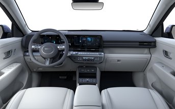 Mit einer beeindruckenden Auswahl intelligenter Konnektivitäts- und Komfortfunktionen setzt der neue Hyundai KONA Elektro ein deutliches Statement im Segment der kompakten SUVs.
